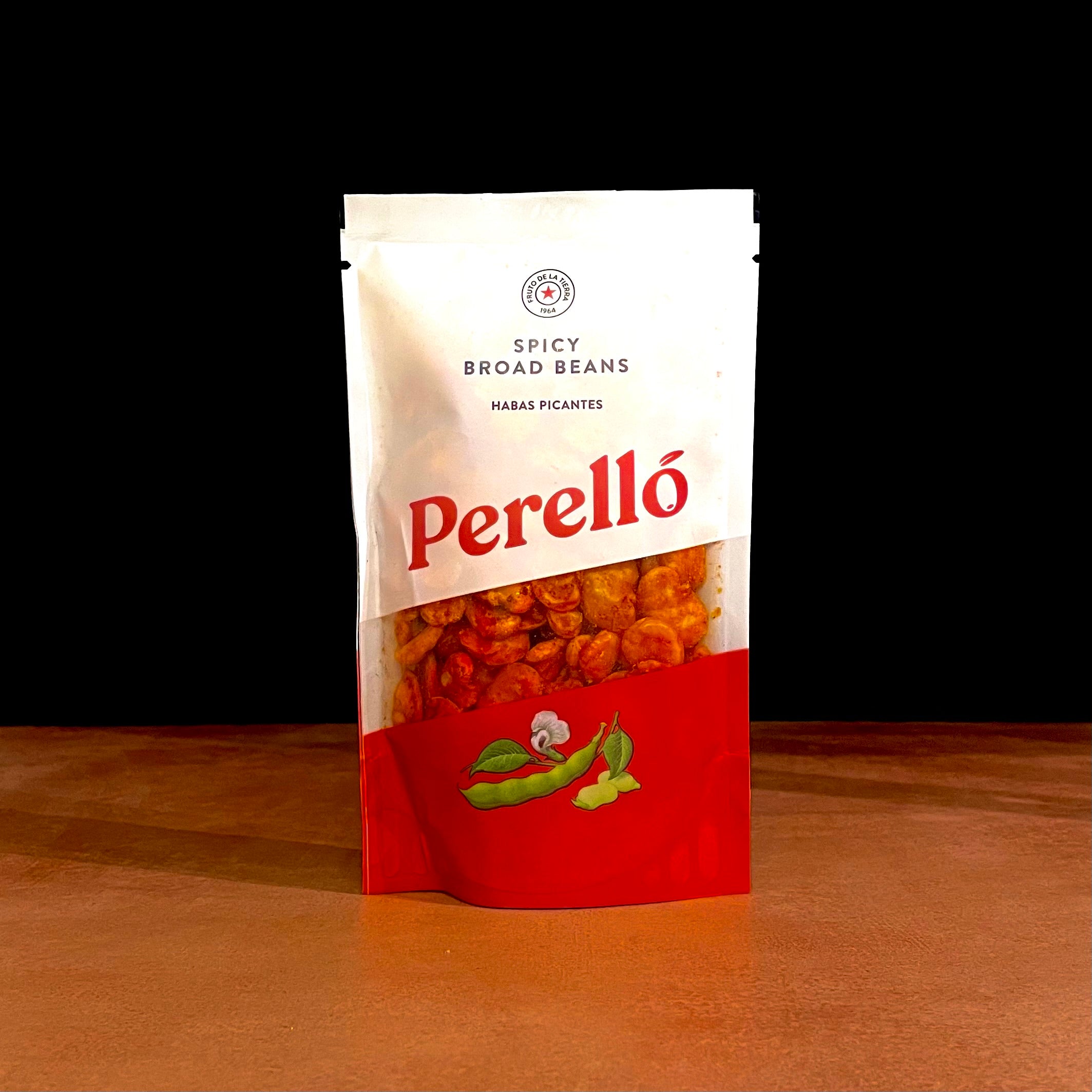 Brindisa Spicy Broad Beans.100g Olives&Oils(O&O)